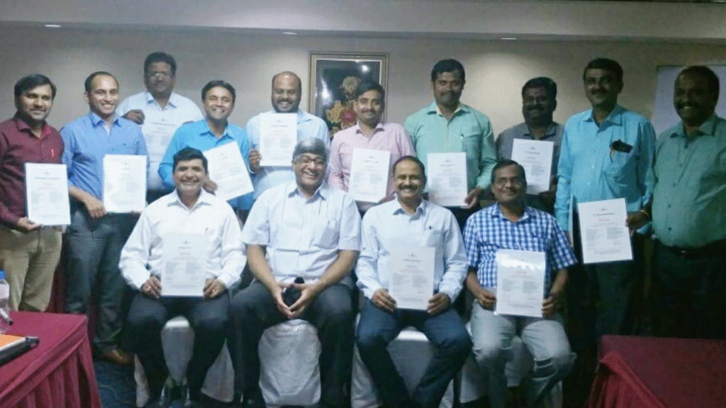 Ramkumar Seshu with Born to Win attendees. More about CHRO Leadership in the blog