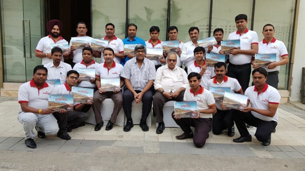 Ramkumar Seshu with trainees from born to win. After coaching them.