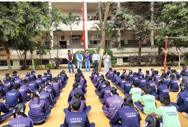 Born to Win at Swami Vivakananda School , Helping nurture kids